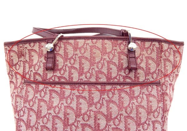 Dior/クリスチャンディオール トロッター柄ハンドバッグ BM - 0012 - 安心保証・業界最安値の販売 福助